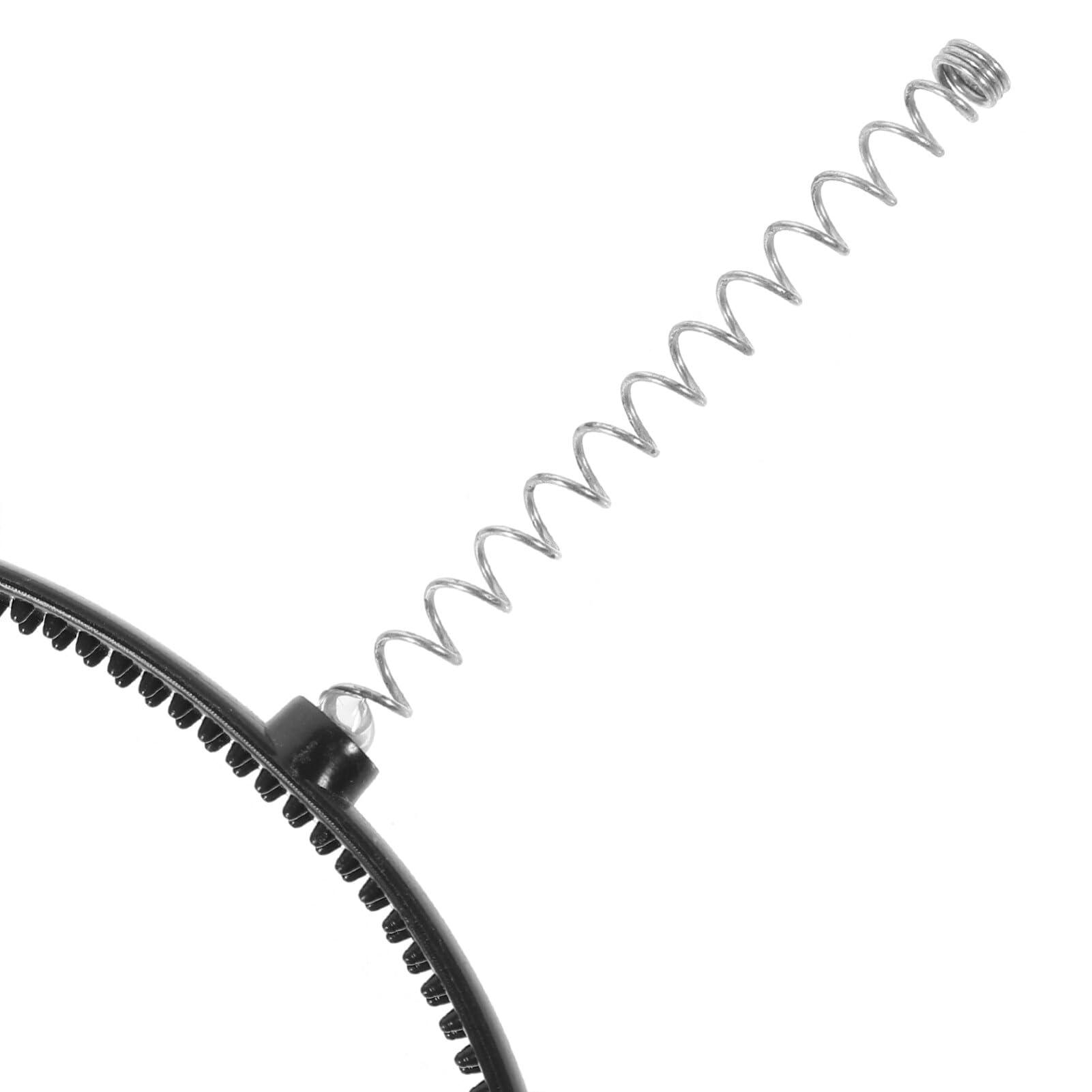 Didiseaon Didiseaon 6pcs Alien Antenna Headband Martian Alien Head Boppers Black Spring Hairband DIY Teeth Comb Headband Hair Band Making Craft Supplies