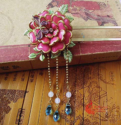 GK-O GK-O Anime Akatsuki no Yona Handmade Cosplay Hairpin Hair Clips Costume Hair Accessory