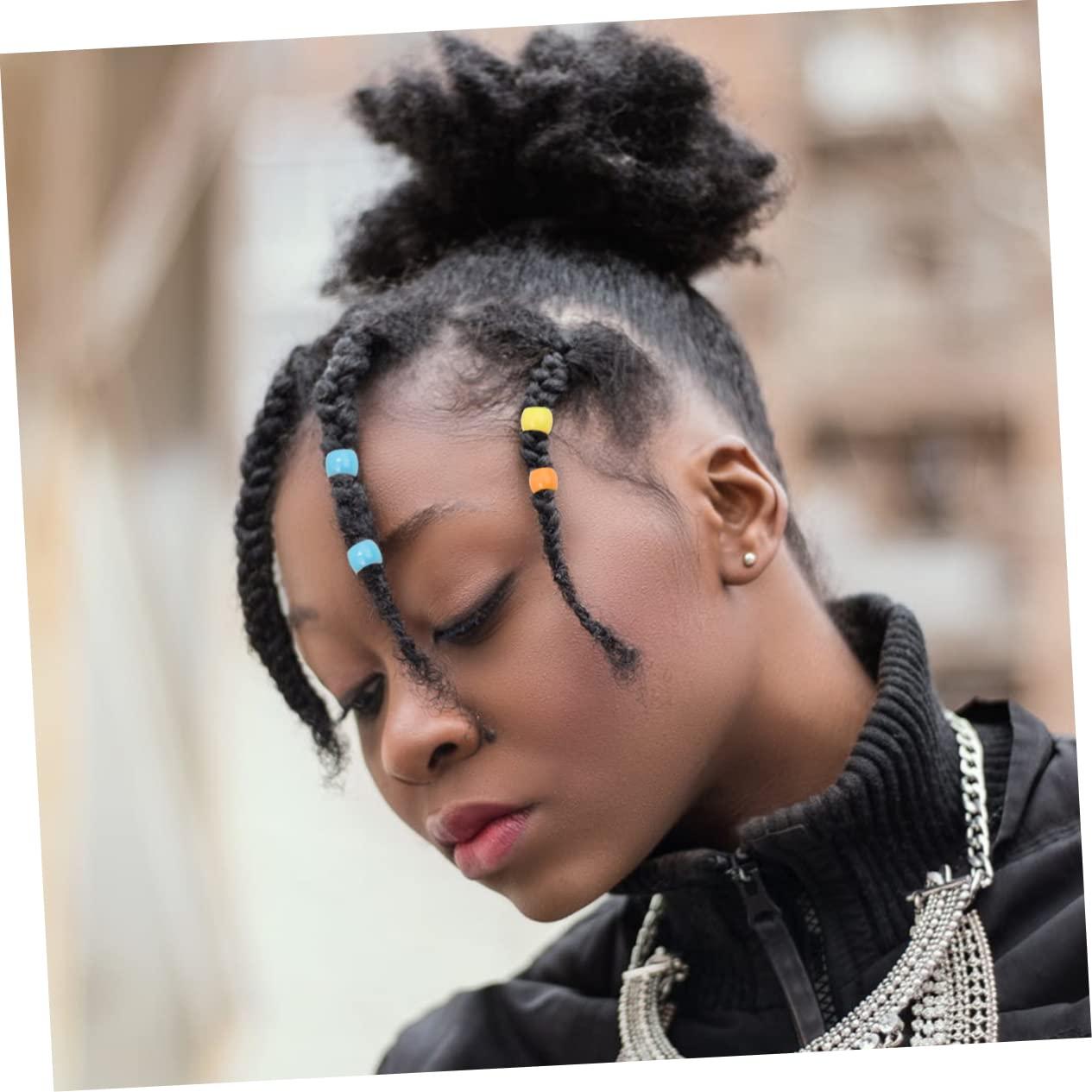 Baluue Baluue 36 Pcs Hair Beader Hair Braiding Beads Hair Braid Needle Ponytail Braids Ponytail Maker Tool Ponytail Loop Tool Dreadlock Accessories Kid Tools Hair Crimper Pull Hair Needle Curler