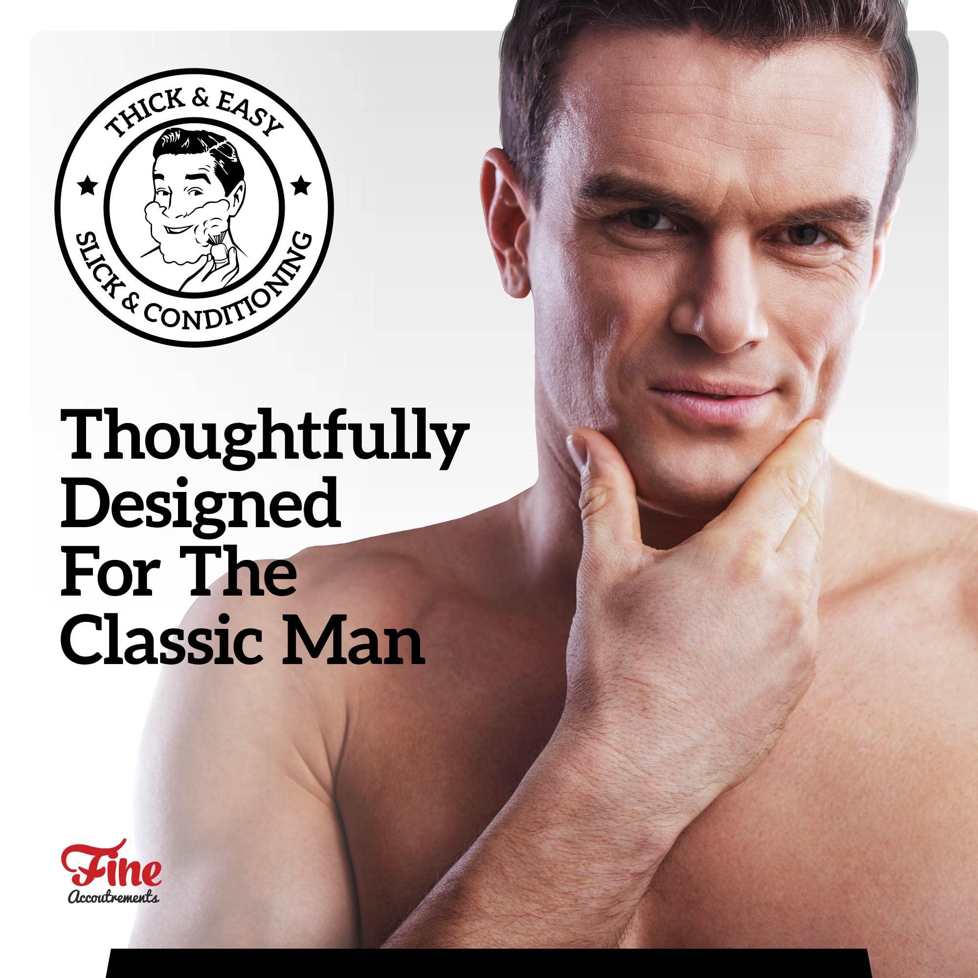 Fine Fine Mr Lather Bowl, Gentleman\'s Ceramic Shaving Cream Bowl, Aerating Ribbed Texture, Brush Holder, Wall Mount Hole, Dark Bowl for Visual Contrast, Premium Stoneware Construction (Red)