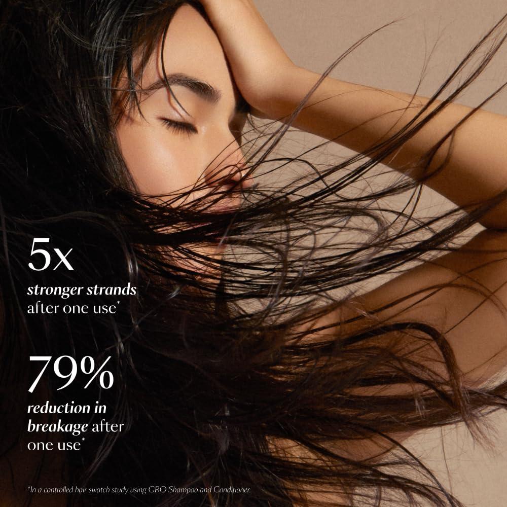 VEGAMOUR VEGAMOUR GRO Revitalizing Shampoo and Conditioner Full Size Kit, For Thicker Fuller Looking Hair, Vegan