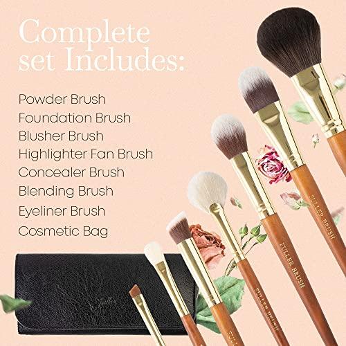 Fuller Brush Fuller Cosmetic Brush & Bag Set (Set of 7 Brushes)