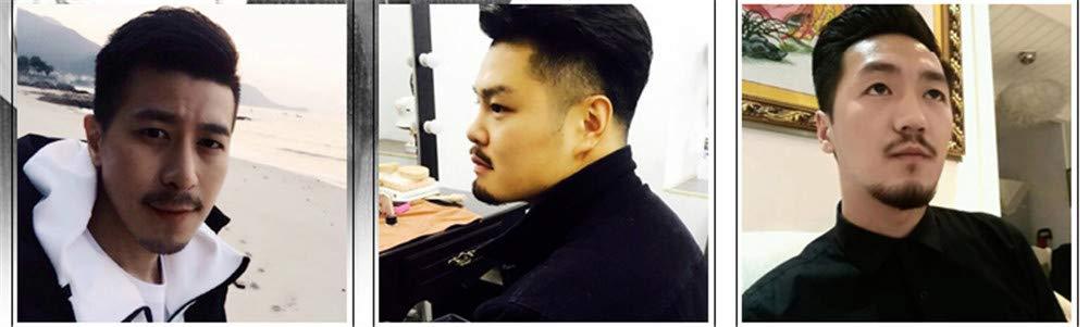 Aimeely Aimeely Mens Simulation Fake beard Human Hair Mustache Makeup Cosplay Props (3#)