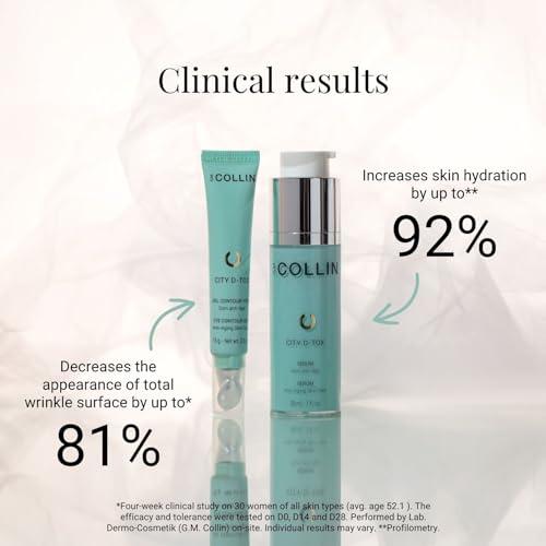 G.M. COLLIN G.M. COLLIN City D-Tox Serum | Urban Face Serum | Hydrates & Visibly Reduces Fine Lines & Revitalizes Dull Skin | Restores Skin Comfort