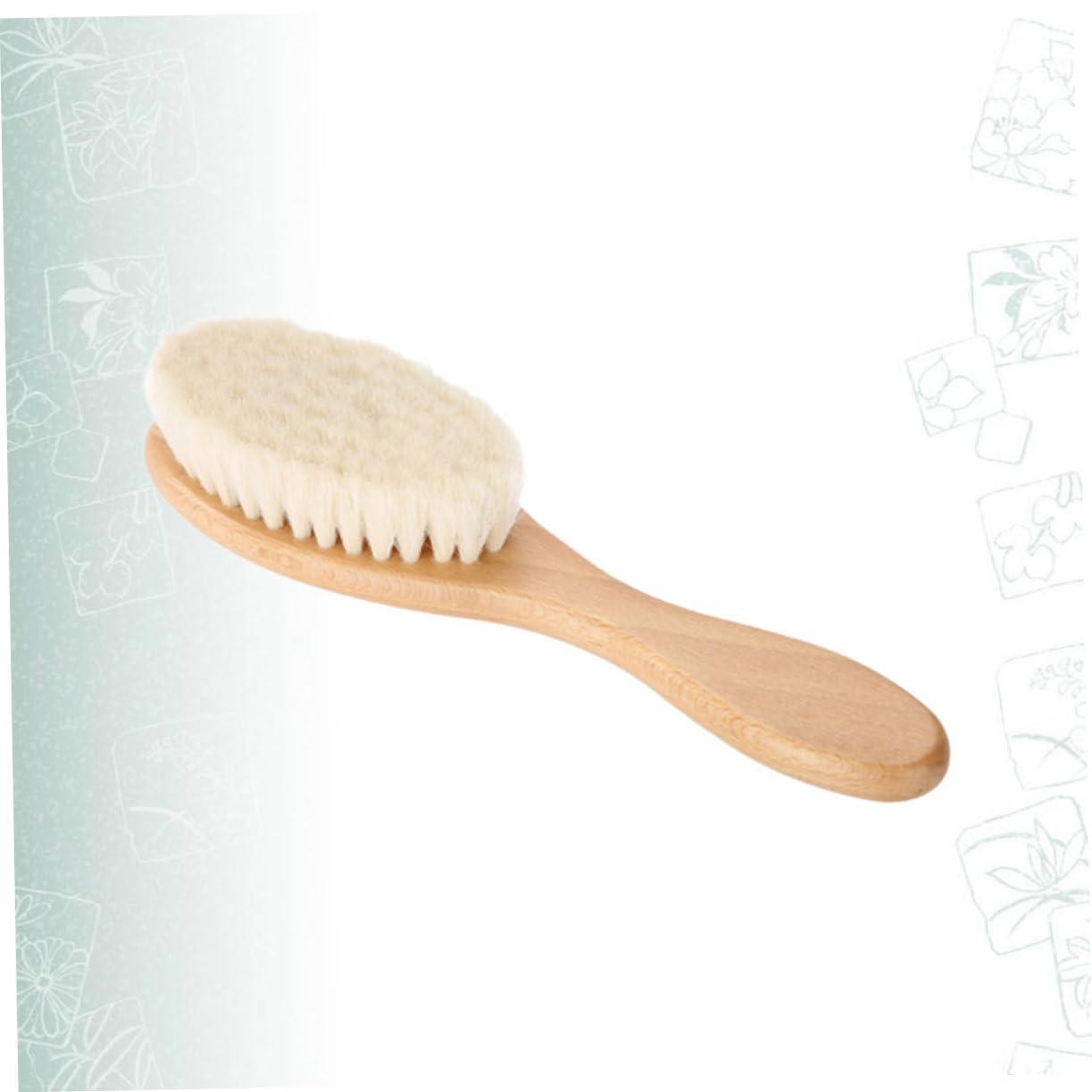 Beavorty Beavorty Beard Comb and Brush Bush Comb Mustache Brush 3pcs Men Face Clean Brush Beard Brush Shaving Brush Wool Brush Mustache Bush