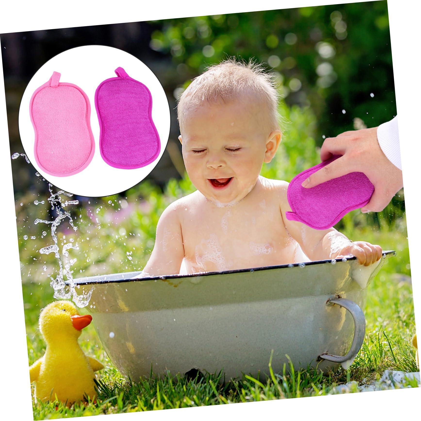 DOITOOL DOITOOL 4pcs Bath Sponge Body Scrubber for Men Shower Sponge Sponges for Cleaning Lovely Bath Cleaning Sponges Bathing Sponge Foam Body Wash Mens Body Scrubber Filament Plant Rub Free