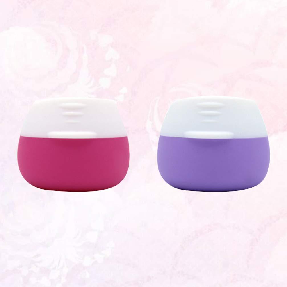 LALAFINA 2pcs Travel Bottles for Cosmetics Travel Bottles for Creams Travel Containers for Creams Refillable Cream Containers Cream Bottles