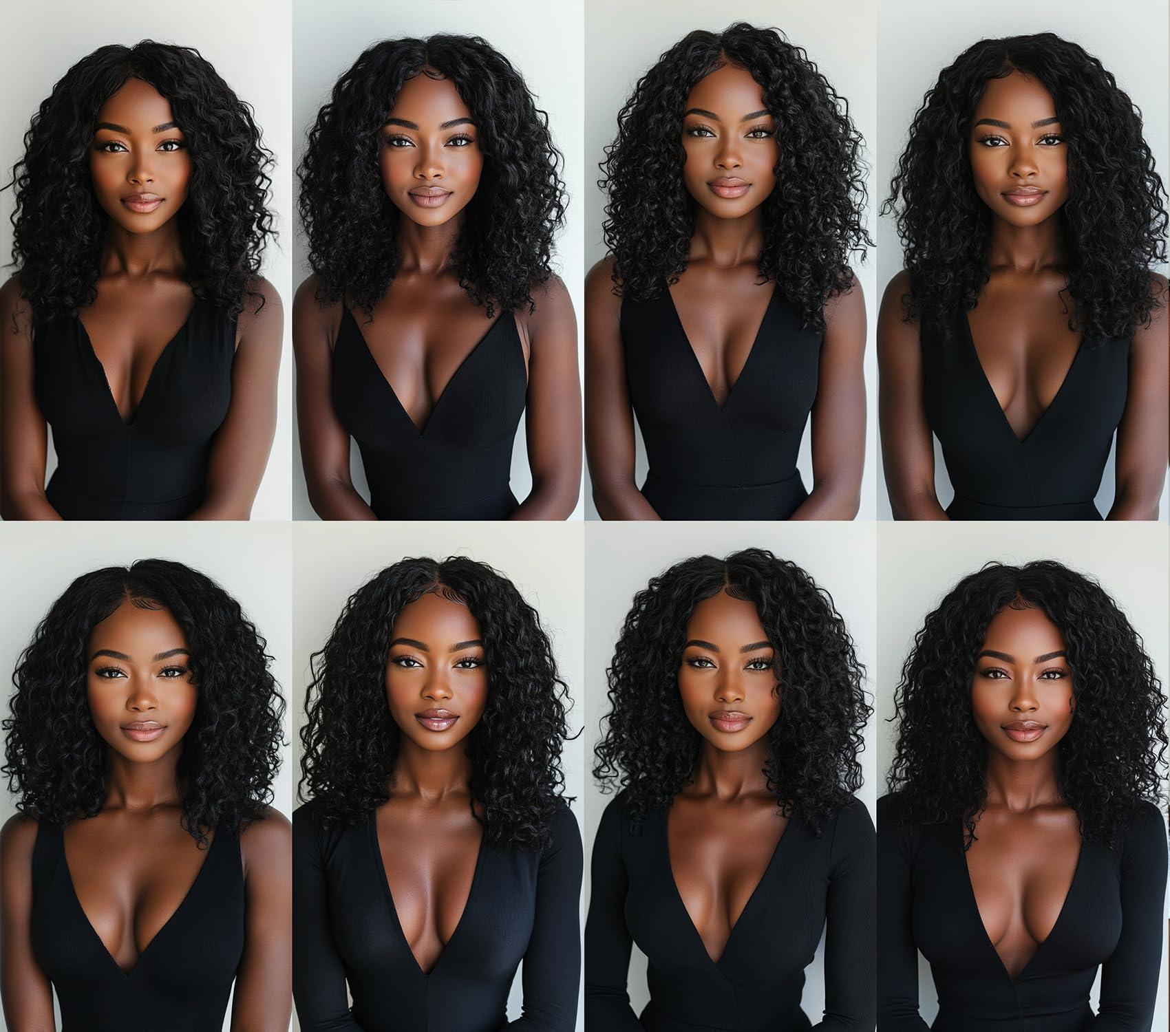 Top Remy Kinky Curly Human Hair Bundles 22 24 26 Inch Unprocessed Brazilian Virgin Remy Hair Perfect Fit for Black Women