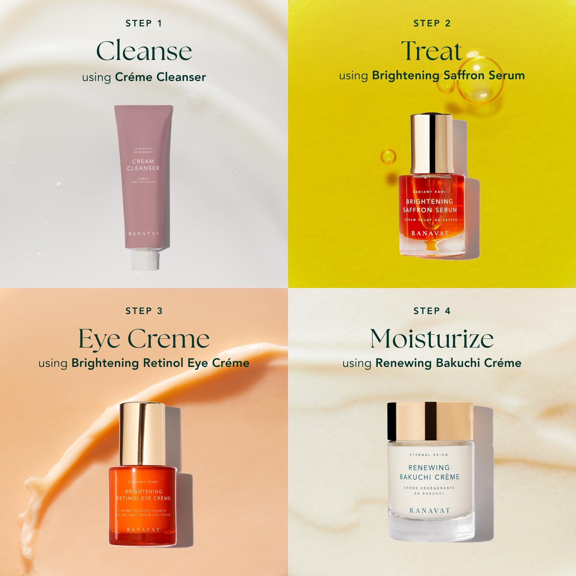 RANAVAT BOTANICS RANAVAT BOTANICS RANAVAT Brightening Saffron Face Serum - Discoloration Correcting Serum & Vitamin C Serum Alternative - Improves Appearance of Hyperpigmentation & Dark Spots (1 oz)