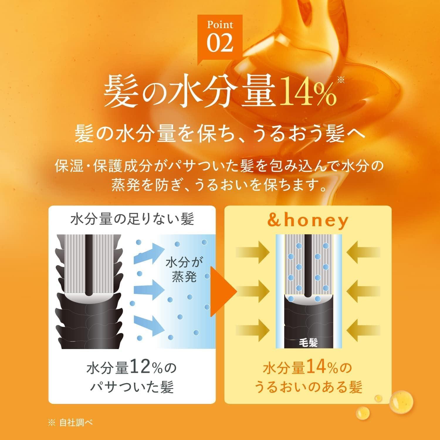 &honey & Honey (and Honey) Deep Moist Shampoo 1.0 440ml