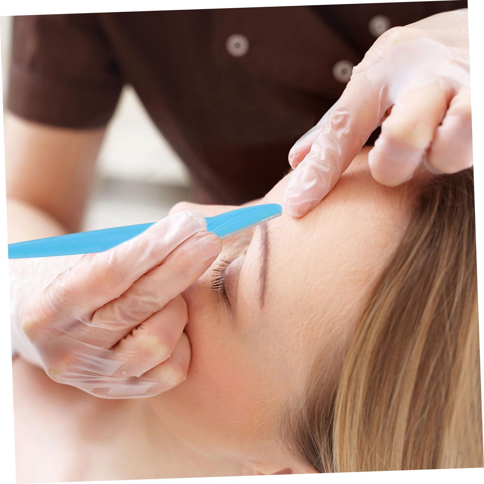 SOESFOUFU SOESFOUFU Professional Safety Hair Removal Tool 4pcs Facial Hair Epilator with Eyebrow Trimmer No Chemicals Smooth Skin