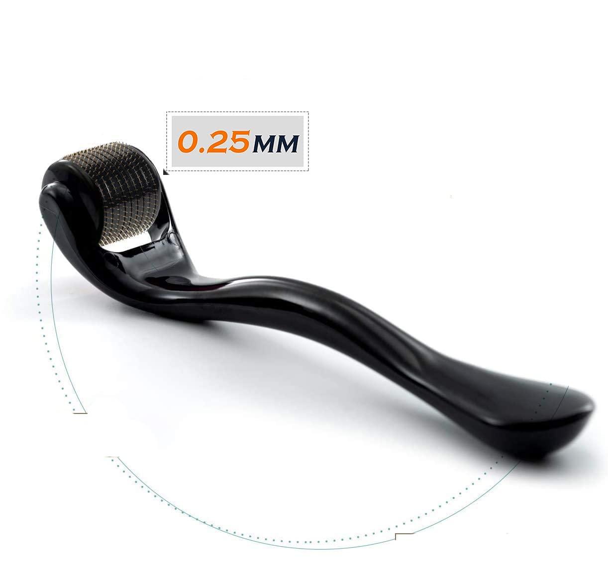 9Oine Derma Roller Kit for Face - 0.25mm Titanium Microneedle Roller