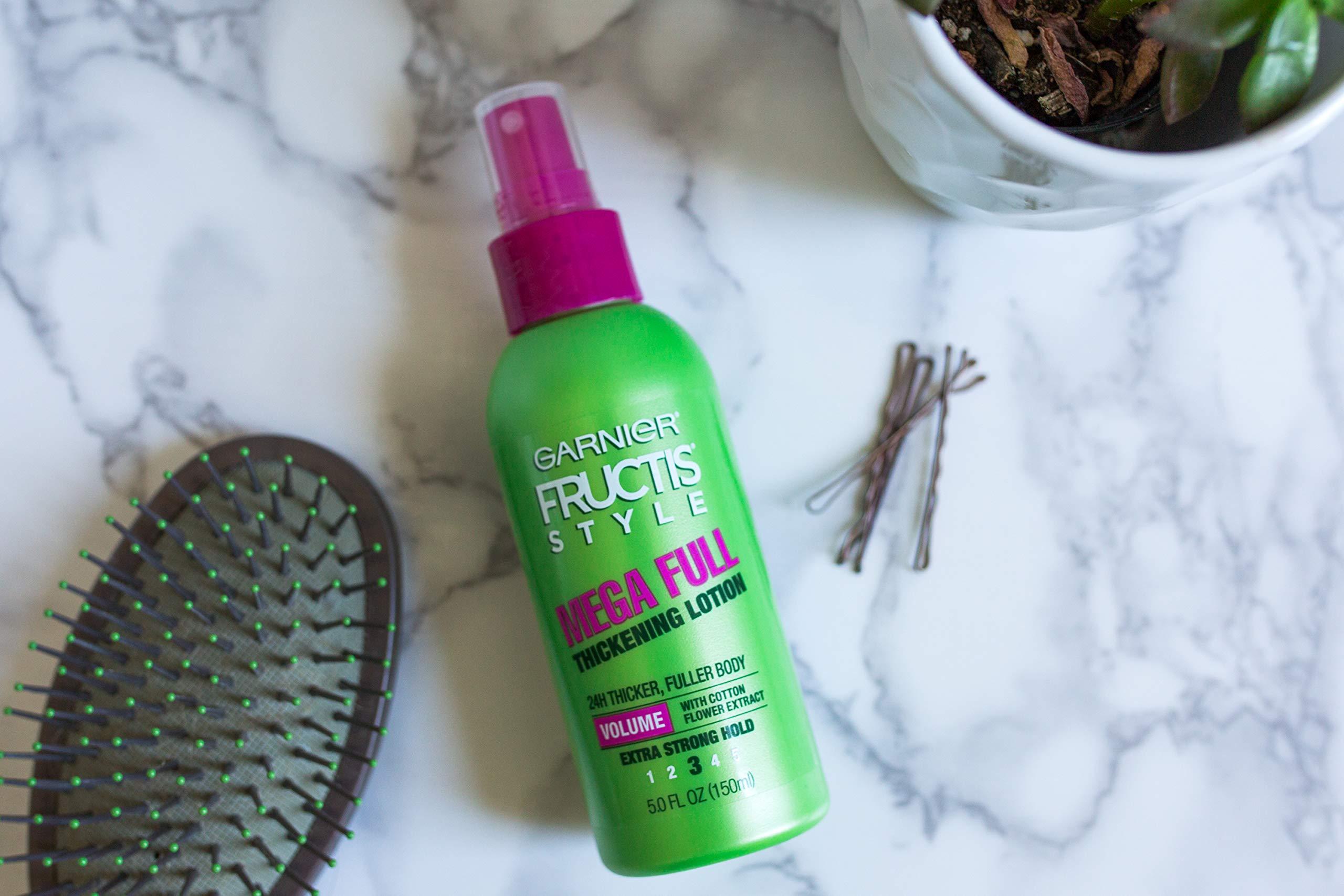 Garnier Garnier Fructis Style Mega Full Thickening Lotion, 5.0 Oz, 3 Count (Packaging May Vary)