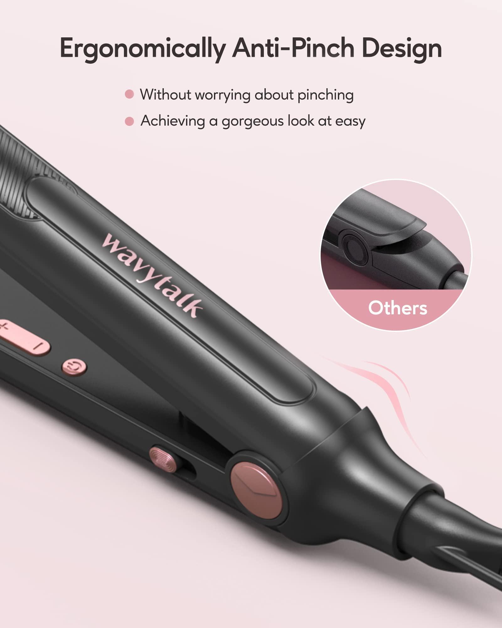 wavytalk Wavytalk 1 Inch Negative Ion Hair Straightener and Pencil Flat Iron