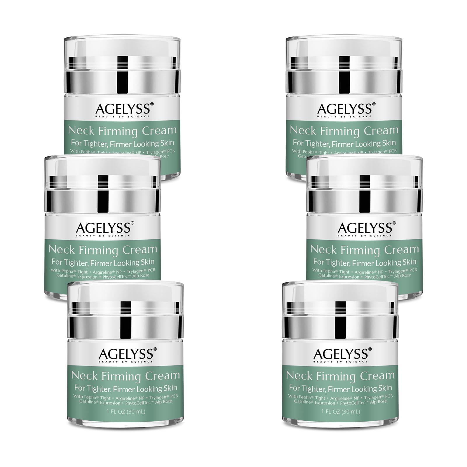 Agelyss Agelyss Neck Firming Cream - With Pepha-Tight and Gatuline Expression - Paraben-Free, Cruelty-Free, Vegan - 1 FL OZ