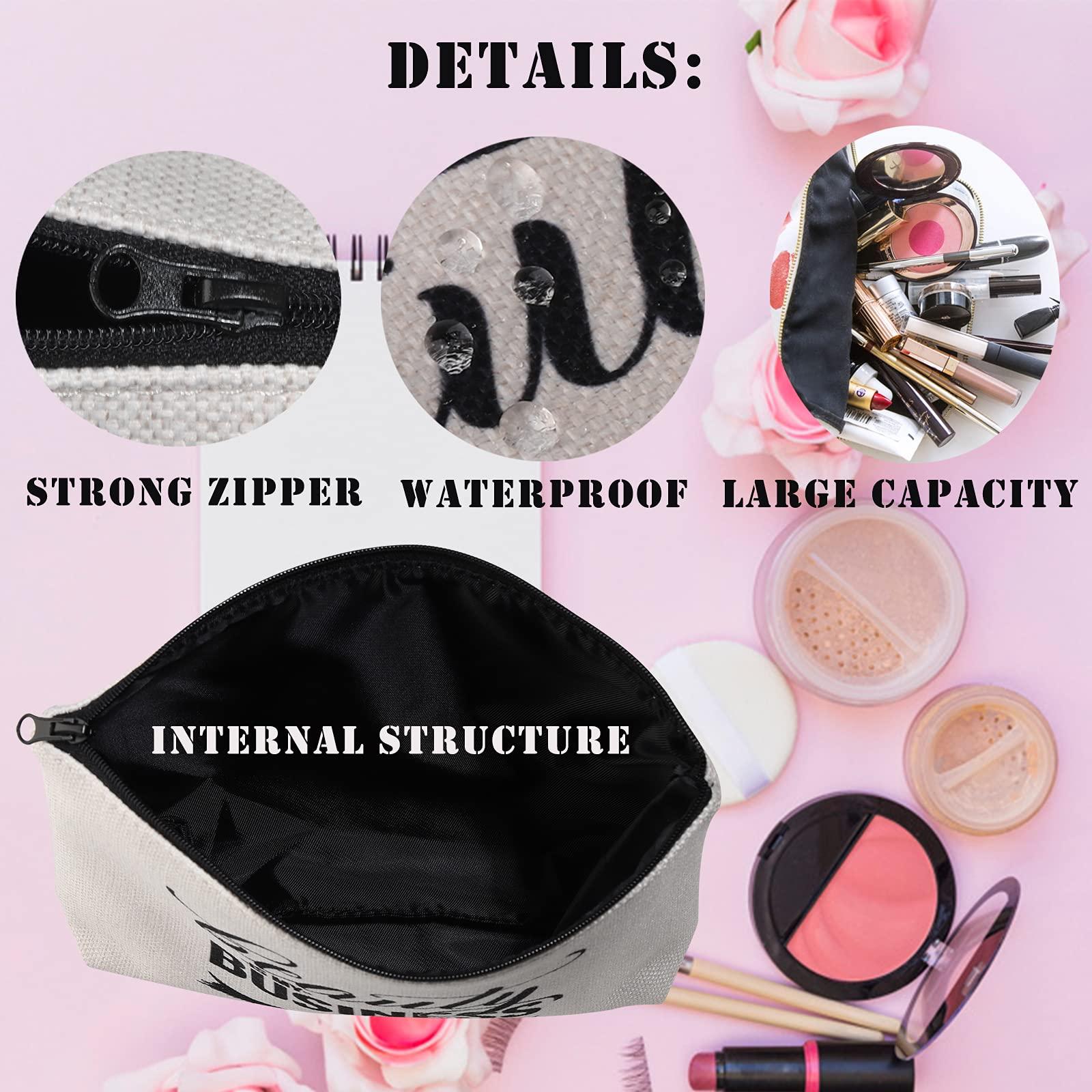 BDPWSS BDPWSS Triathlon Gifts Swim Bike Run Cosmetic Makeup Bag Travel Pouch For Women Triathlete Inspirational Gift Triathlon Lover Gift (swim bike run bl)