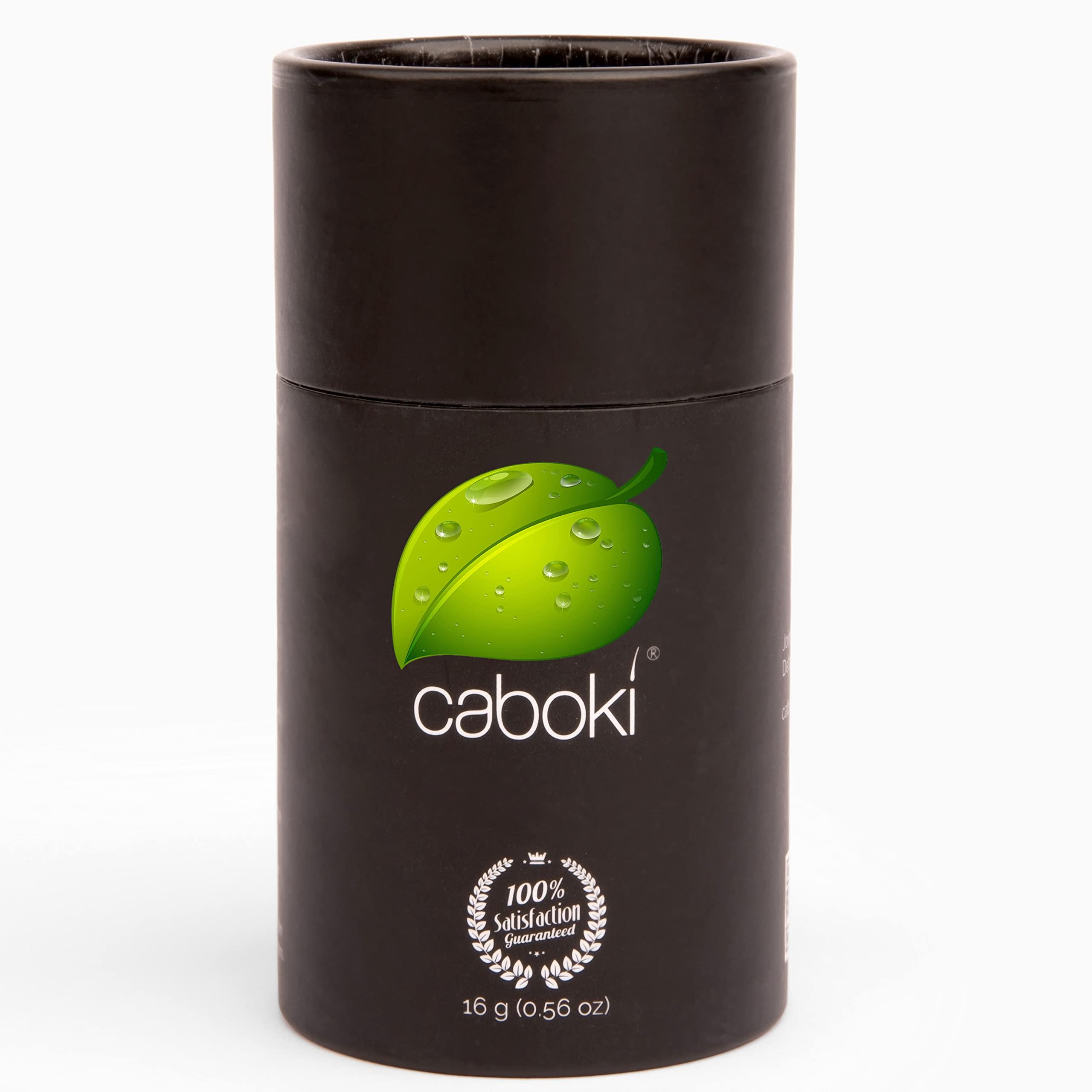 Caboki Caboki All-Natural, Plant-Based Hair Concealer Covers Bald Spot and Thinning Hair. (16G, 40-Day Supply). Black