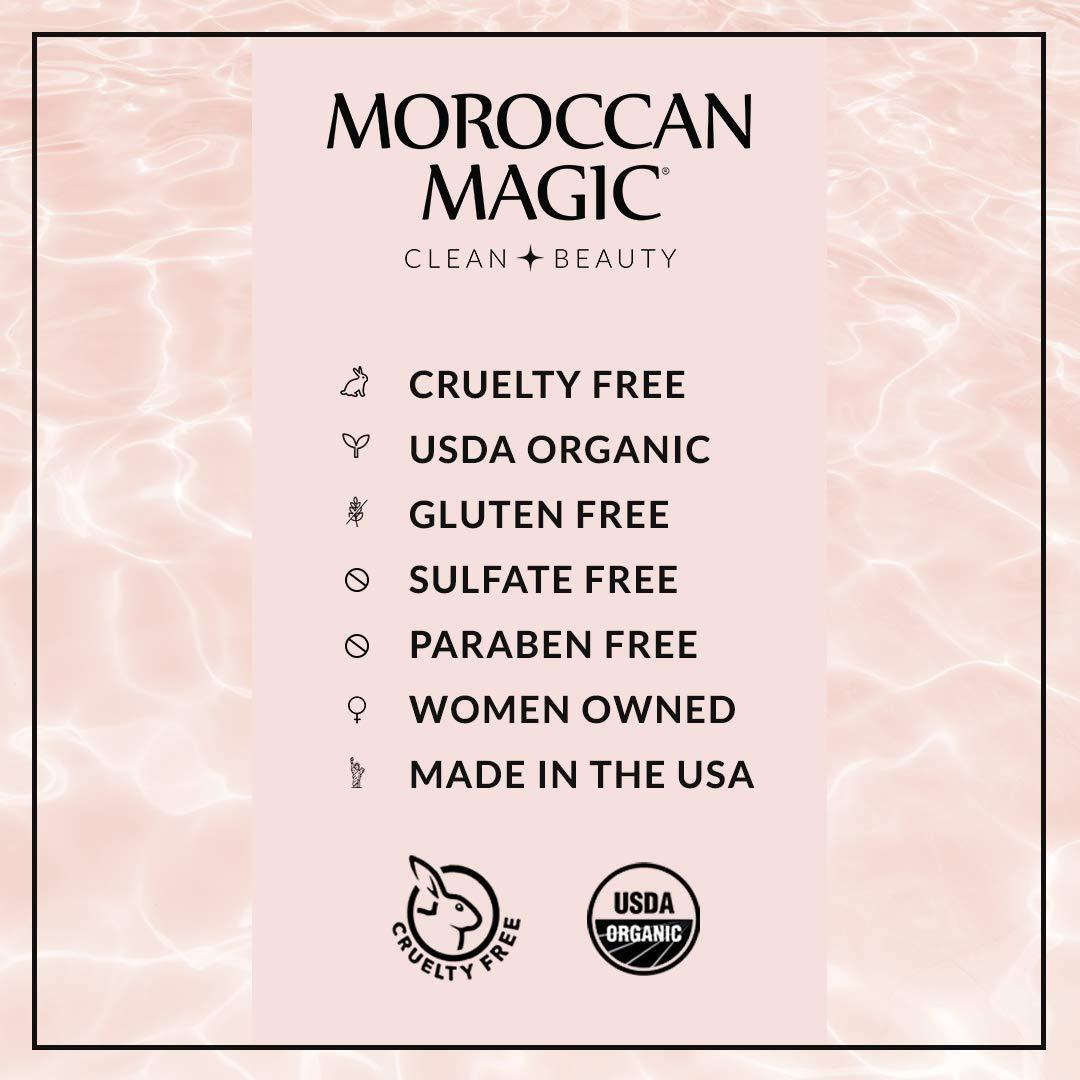 Moroccan Magic Organic Moroccan Magic Lip Balm 3 Pack | Original Unscented Lip Balm Set | Chapsticks for Dry Lips | Made with Natural Argan, Essential Oils Lip Moisturizer and Vitamin E | Smooth Application