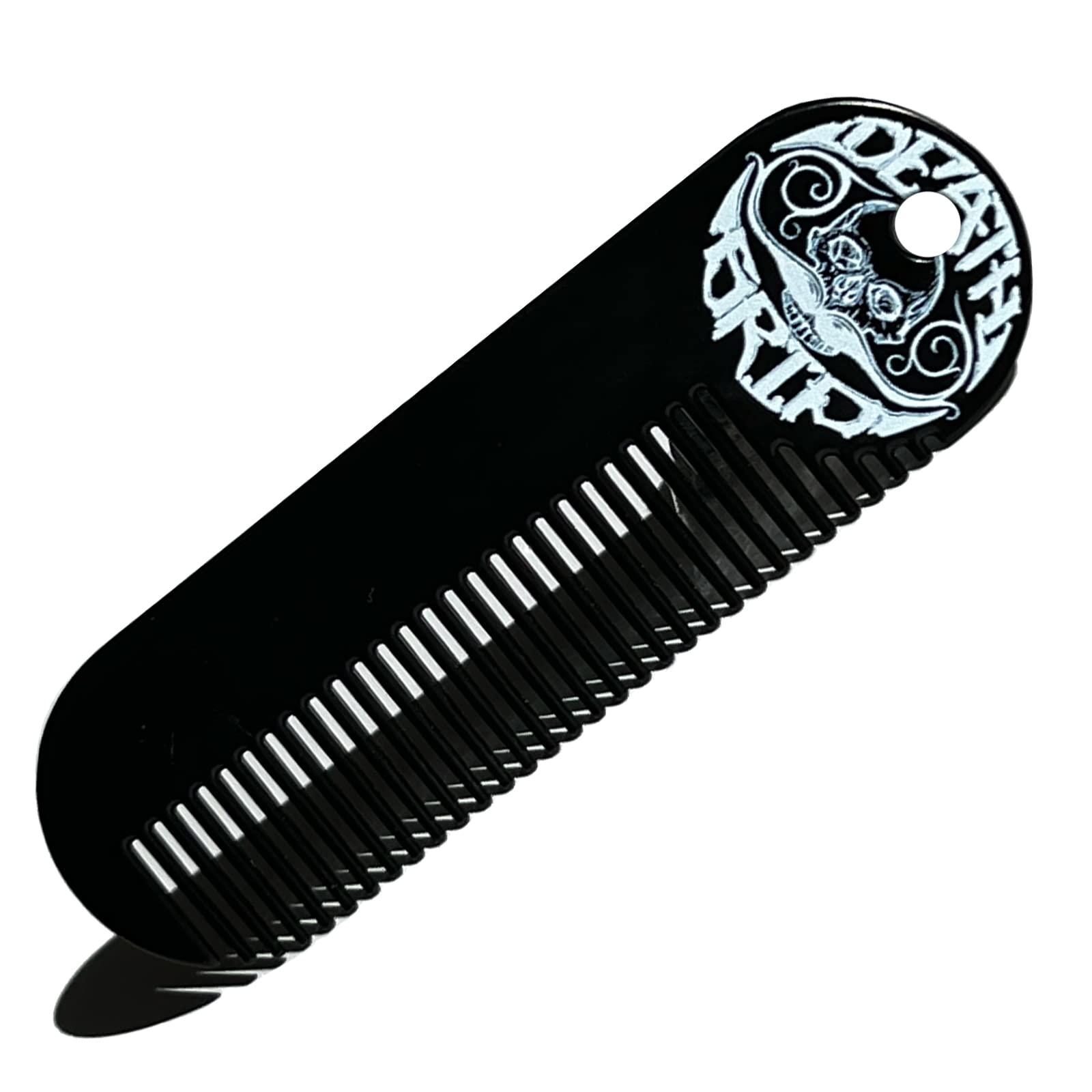 THE VINTAGE GROOMING CO. THE VINTAGE GROOMING CO. Bare Bones Medium Hold Mustache Wax and Death Grip Mustache Keychain Comb Set
