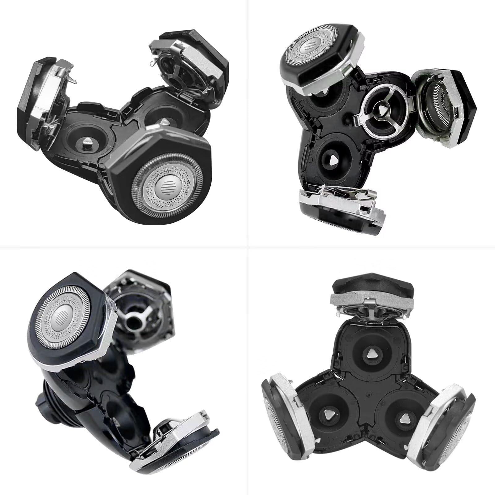 YTXXDEUS Shaver Head For P-hilips NORELCO RQ12 Sensotouch 3D 1250X 1280X 1290X RQ1260 by YTXXDEUS