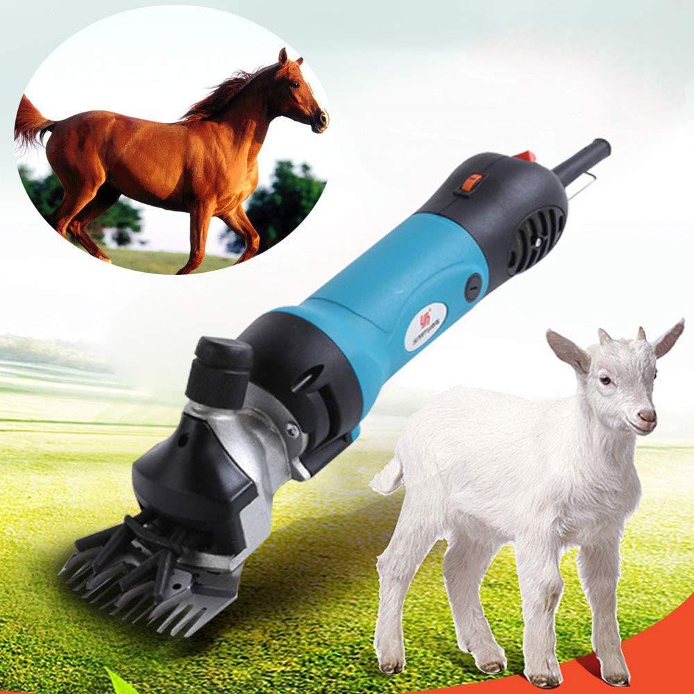 GAGALU GagalU Sheep Shears Electric Clippers 350W 6 Speed Shearing Machine Fast and Efficient Haircut Trimmer Can Be Used to Trim Animal Hair Such As Wool Horse Hair Rabbits