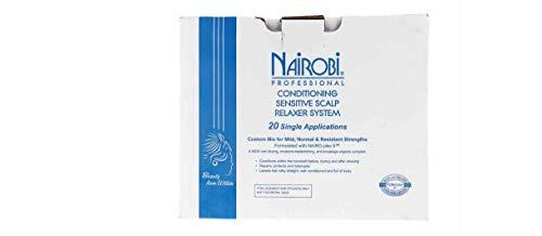 Nairobi Conditioning Sensitive Scalp Relaxer System Kit 20 Single Applications