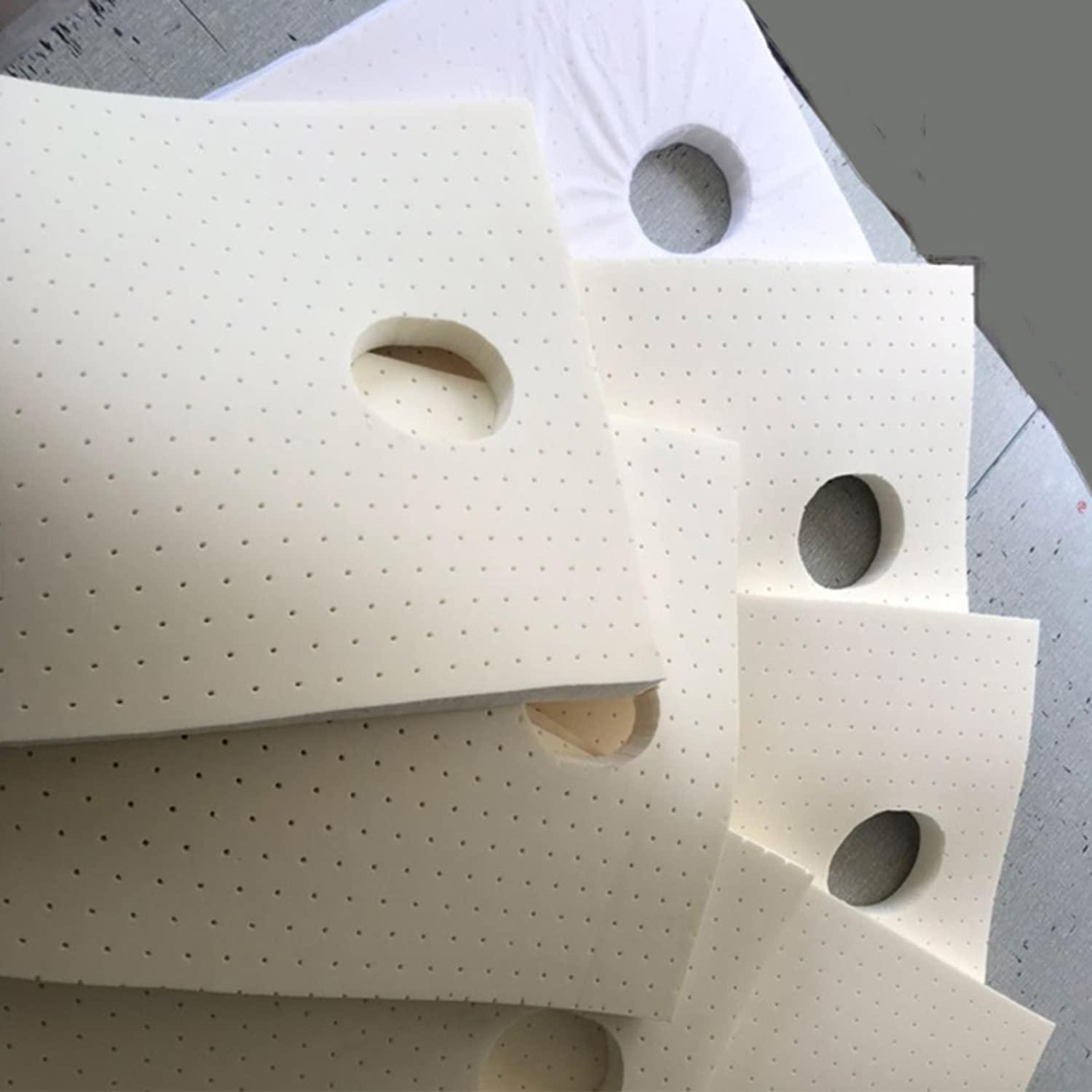 NinthAvenue Basics Spa Massage Table Cover Sheet for Beauty Salon Massage Table Mattress Pad with Breathing Hole Lash Bed Topper with Washable/Removable Cover Various Thicknesses Available,10cm,80x190cm