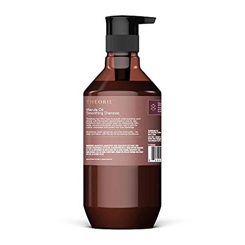 Theorie Theorie Smoothing Shampoo - Frizz Control with Marula, Sea Buckthorn & Grape Seed Oils, Sulfate-Free, Gluten-Free, All Hair Types, 800 ML