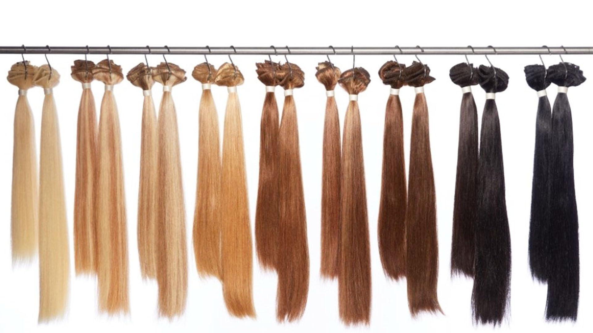 EURONEXT VALENTINE DAY SALE COUPON- EURONEXT Clip in hair extensions, 100% Remy human hair, 14 inches, Straight, Curly, Toffee Brown