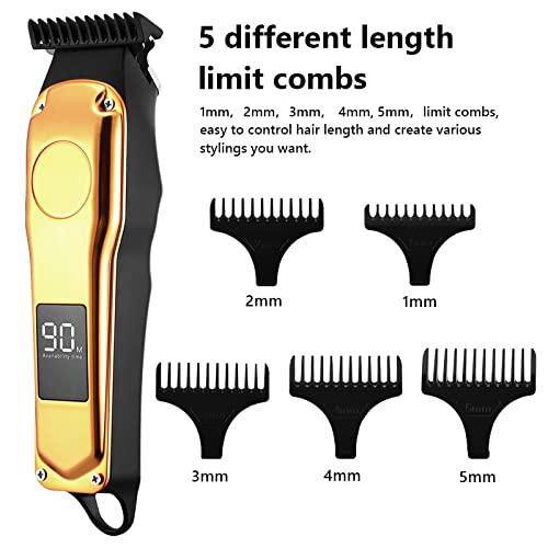 IBDRYKK IBDRYKK Barber Scissors Hair Clippers for Men, Professional Barber Hair Clipper Rechargeable Electric Cutting Machine Beard Trimmer Shaver Razor for Men Cutter
