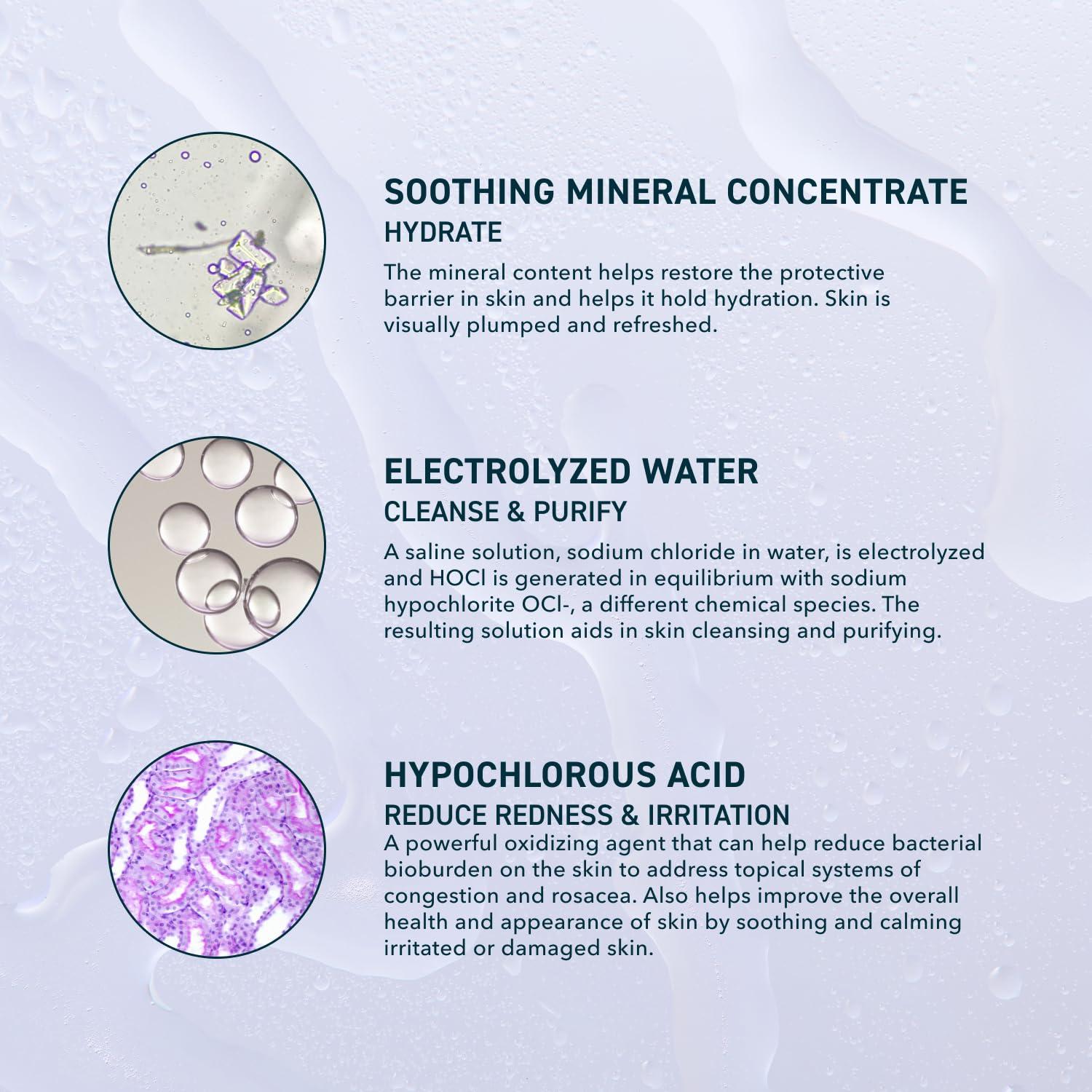 Prequel Prequel Skin - Universal Skin Solution - Hypochlorous Dermal Spray - Electrolyzed Water and Soothing Mineral Facial and Body Skin Spray - 4 Fl Oz