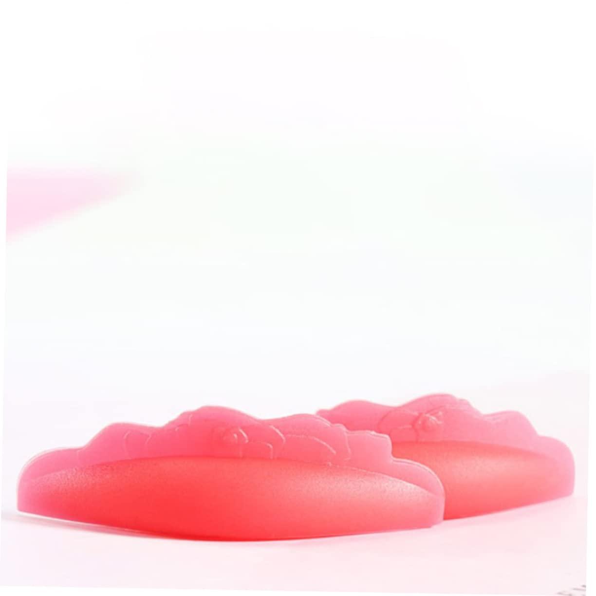 LALAFINA 8 Pairs Silicone Pad for Hot Eyelashes False Eyelash Patches Eyelash Silicone Pad Eyelash Perming Pads Silicone Makeup Tool Silicone Eyelash Pads Eyelash Shield Pads