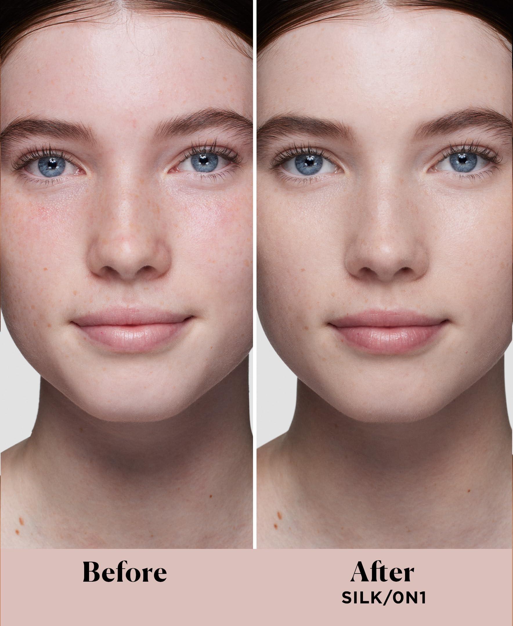 Laura Mercier Laura Mercier Real Flawless Weightless Perfecting Waterproof Liquid Foundation: Medium-Buildable Coverage, 12 HR Fade-Proof Wear, Natural Finish, Hydrating, Long Lasting, Non-Comedogenic, Silk