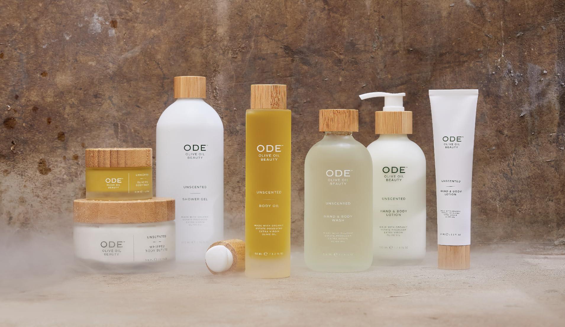 McEvoy Ranch McEvoy Ranch Unscented Shower Gel & Bubble Bath (2-pack) by ODE Olive Oil Beauty, Foaming Wash, Organic Extra Virgin Olive Oil Hydrate While You Cleanse, California Made