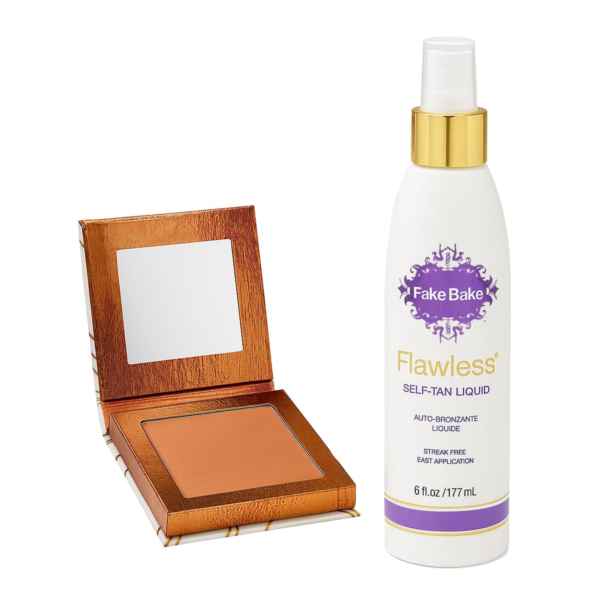 Fake Bake Fake Bake Flawless Self-Tanning Liquid with Bronzing Compact