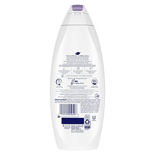 Dove Dove Body Wash for Softer and Smoother Skin After Just One Use Lavender Oil and Chamomile Stress Relieving and Calming 22 oz, 4 Count