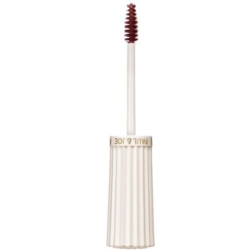 Paul & Joe Paul & Joe Eyebrow Mascara, Soft Texture and Clear Color, Natural finish, Long Lasting Eyebrow Makeup for Fuller Eyebrows, 04 Plum Red, 0.17 oz