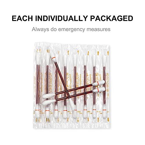 XRFENG 50 PCS Disposable Iodine Swab Portable Medical Swabs Outdoor Supplies Care Nasal