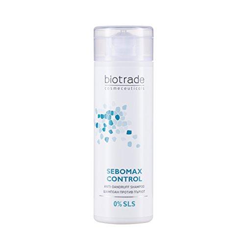 BIOTRADE Biotrade Sebomax Control Anti-Dandruff Shampoo 200 ml, Soothes the Irritated Scalp, Clears Dandruff, Impurities, SLS and SLES Free