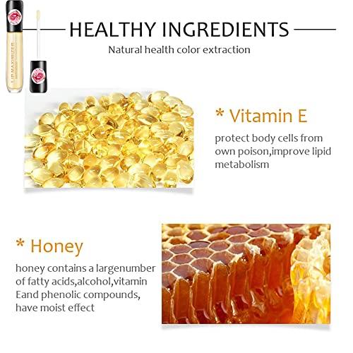 Hhkuize Cozzo Lip Plumper,Cozzo Vitamin E Lip Plumping Serum, Lip Plumper Lip Gloss,Lip Maximizer Hyaluronic Lip Plumper,Instant Lip Filler,Plumping Lip Oil Lip Enhancer Plumper Lip Care Serum (1pcs)