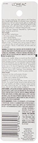 L'Oréal Paris L'Oreal Paris Brow Stylist Kabuki Blender Brow Crayon, Brunette, 0.05 oz.