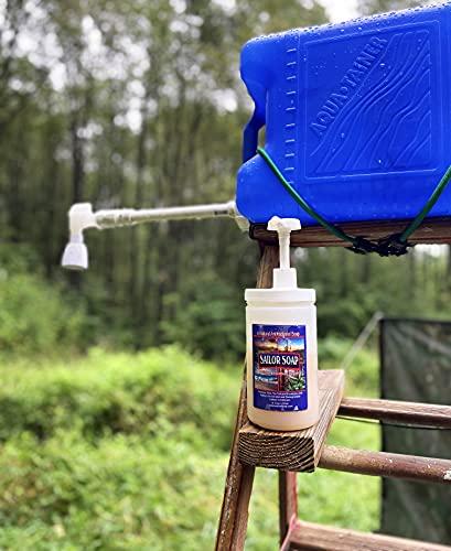 Gabriel Correctives Skincare System Sailor Soap (32oz with Pump) - Lathers in Fresh & Salt Water/Multi-purpose Camp Soap/Biodegradable Outdoor Adventure Soap/Gabriel Correctives Skin Care