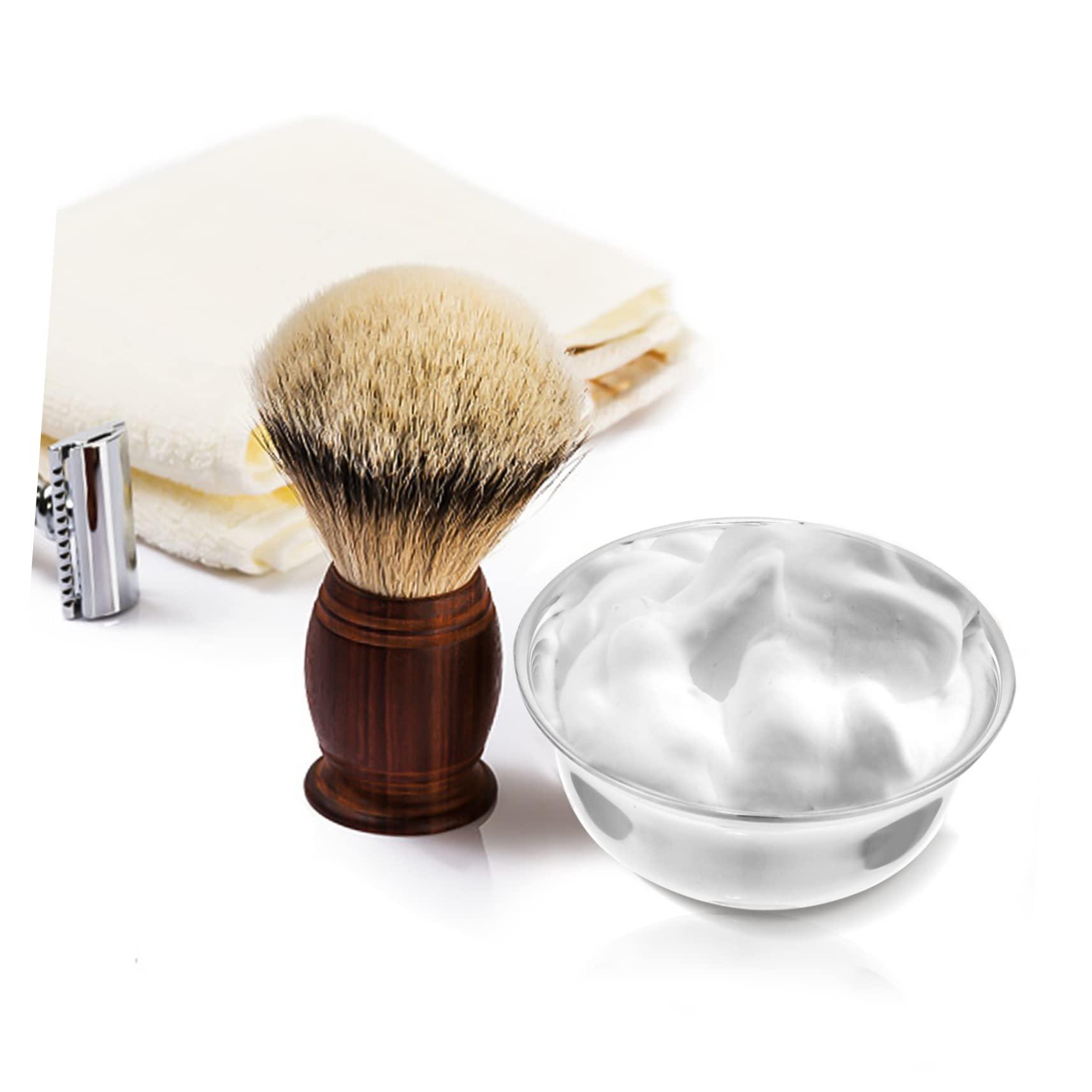 Ipetboom Ipetboom Whipping Bowl Foaming Soap Shaving Soap Travel Shaving Cream Face Lotion Shave Cream Soap for Men Foam Soap Grooming Shaving Bowl Beard Shaving Mug Silver Stainless Steel