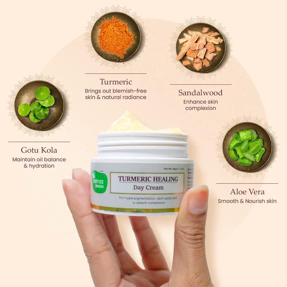 Mother Sparsh Mother Sparsh Turmeric Healing Day Cream - 40 g
