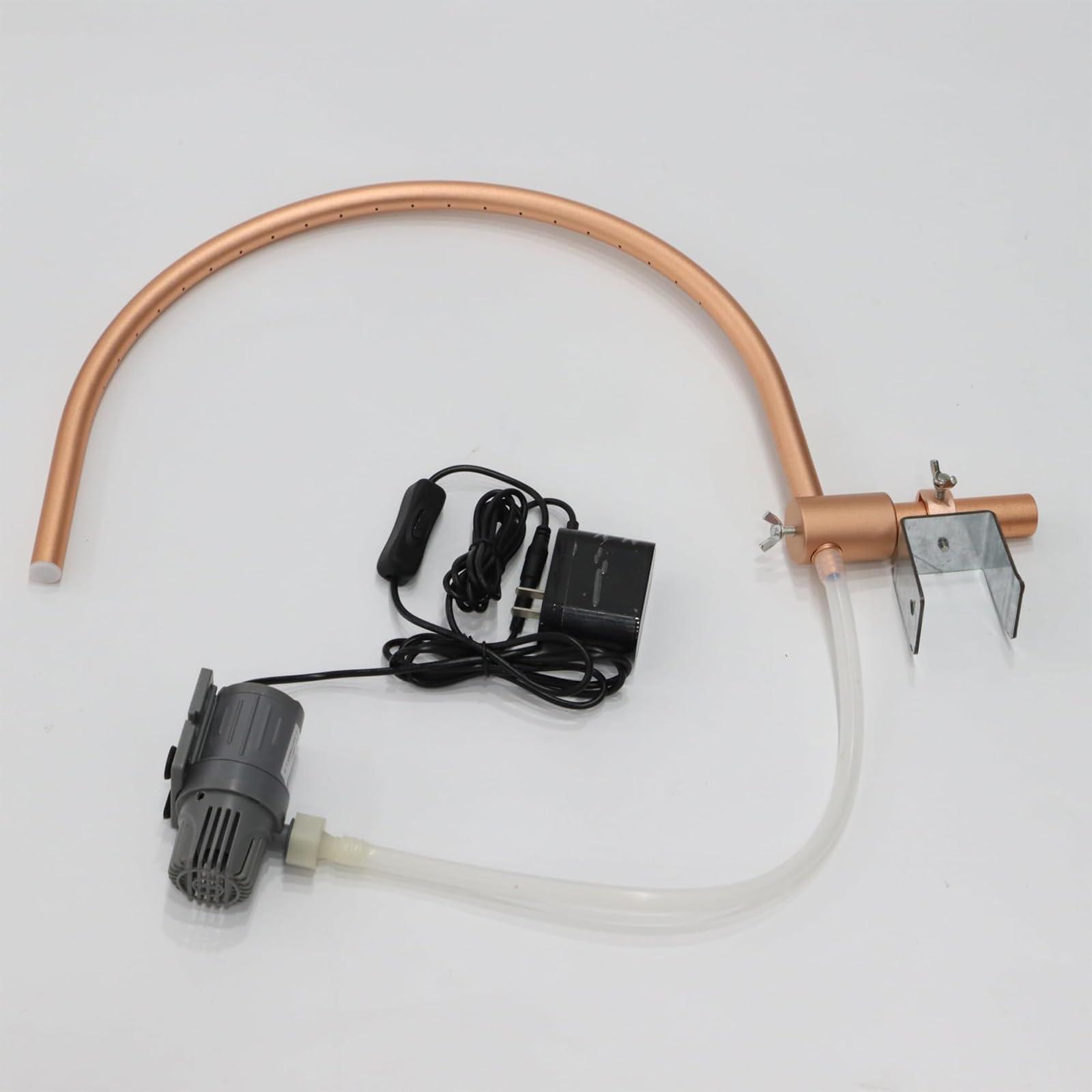 Generic Head Spa Water Circulation Rack, Head Spa Equipment Frame,Head Spa Equipment Frame, Shower Shampoo Bed Accessories, Hair Treatment Fumigation for Salon