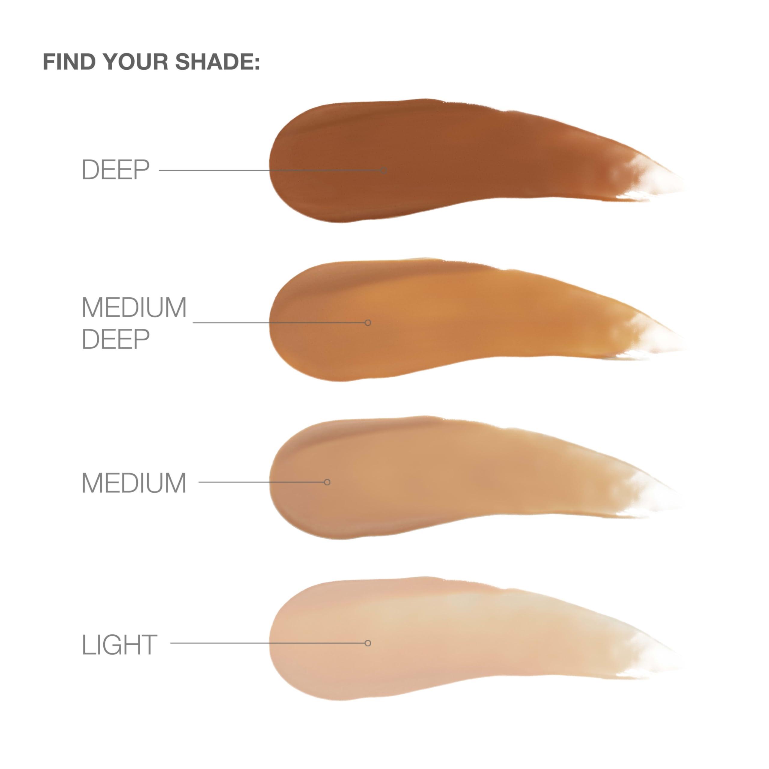 Neutrogena Neutrogena Purescreen+ Tinted Sunscreen for Face with SPF 30, Broad Spectrum Mineral Sunscreen with Zinc Oxide and Vitamin E, Water Resistant, Fragrance Free, Light, 1.1 fl oz