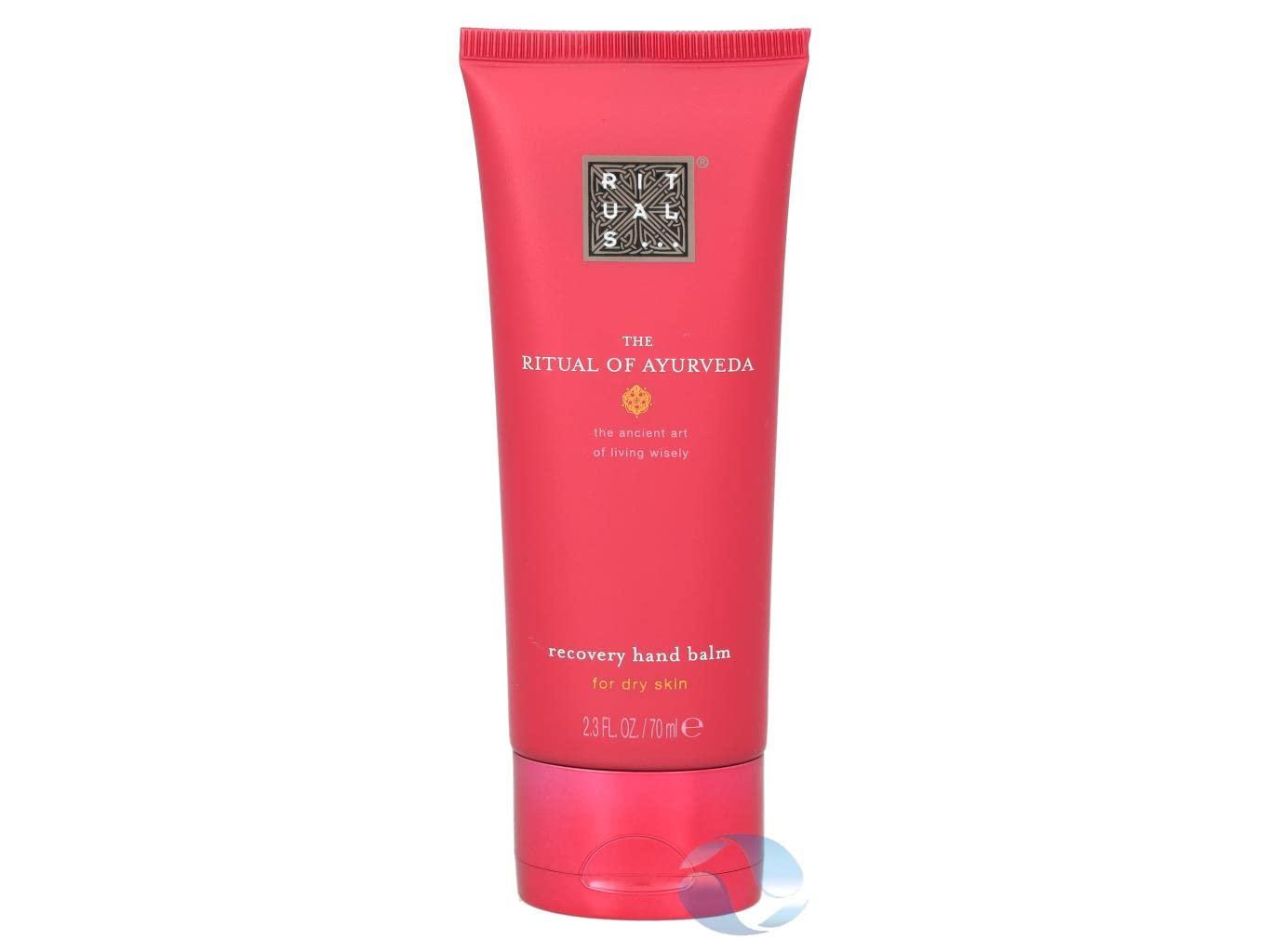 RITUALS RITUALS Ayurveda Hand Balm - Dry Hands Moisturizer with Sweet Almond Oil, Shea Butter & Indian Rose - 2.3 Fl Oz