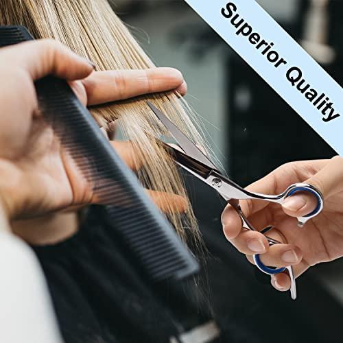 ULG Hair Cutting Scissors, ULG Professional Hair Scissors 6.5 inch Right-Hand Razor Edge Barber Scissors Salon Hair Cutting Shears Made of Japanese Stainless Steel, Hand Sharpened