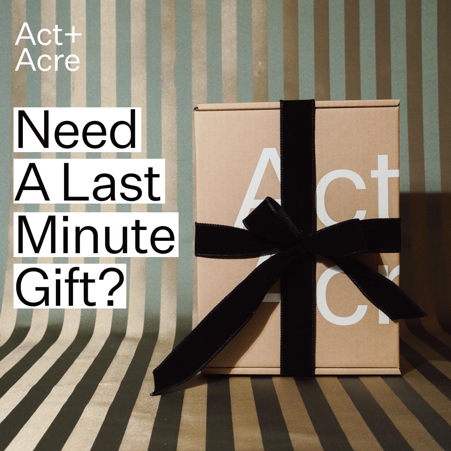 ACT+ ACRE Act+Acre Restorative Conditioning Hair Mask - Cold Processed Hair Treatment for Hydrating Dry and Damaged Hair - Moisturizing Silicone Free Hair Masks (4 Fluid Ounces)