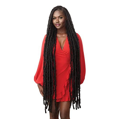 Sun Taiyang Outre Crochet Braids X-Pression Twisted Up 3X Springy Afro Twist 30" (3-PACK, 1B)